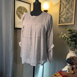 Hayden Los Angeles Women's Gray Blouse